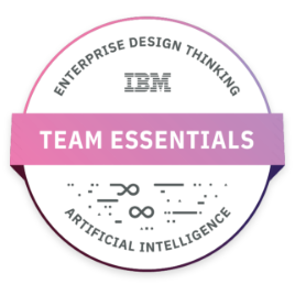Enterprise Design Thinking Team Essentials for AI